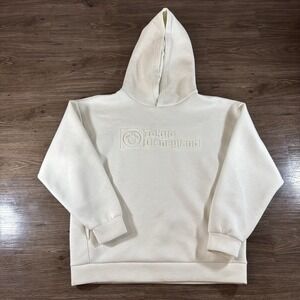 Tokyo Disney Resort 2023 Hoodie Tokyo DisneyLand Logo White Size Large